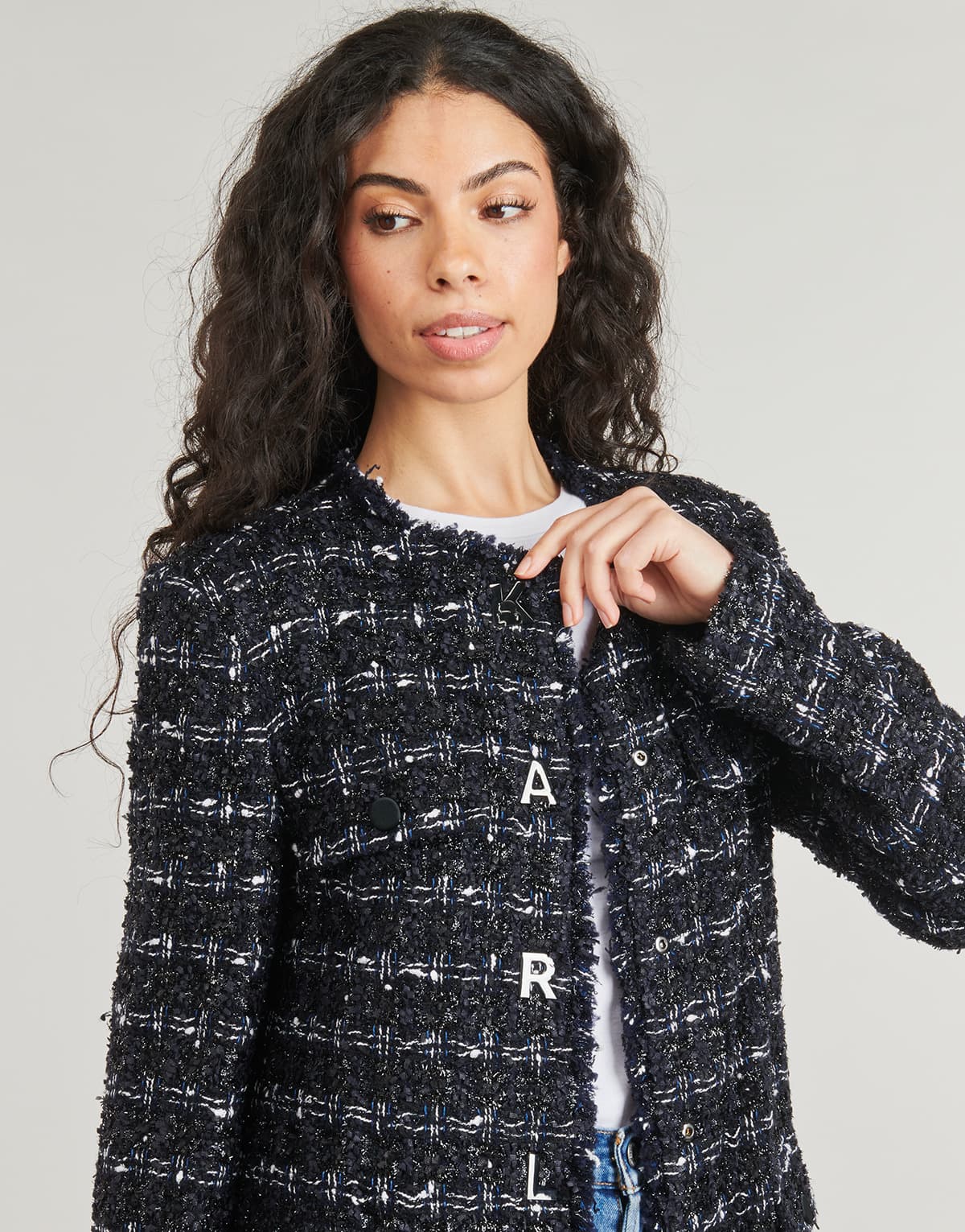 Women's Coats Karl Lagerfeld Blue