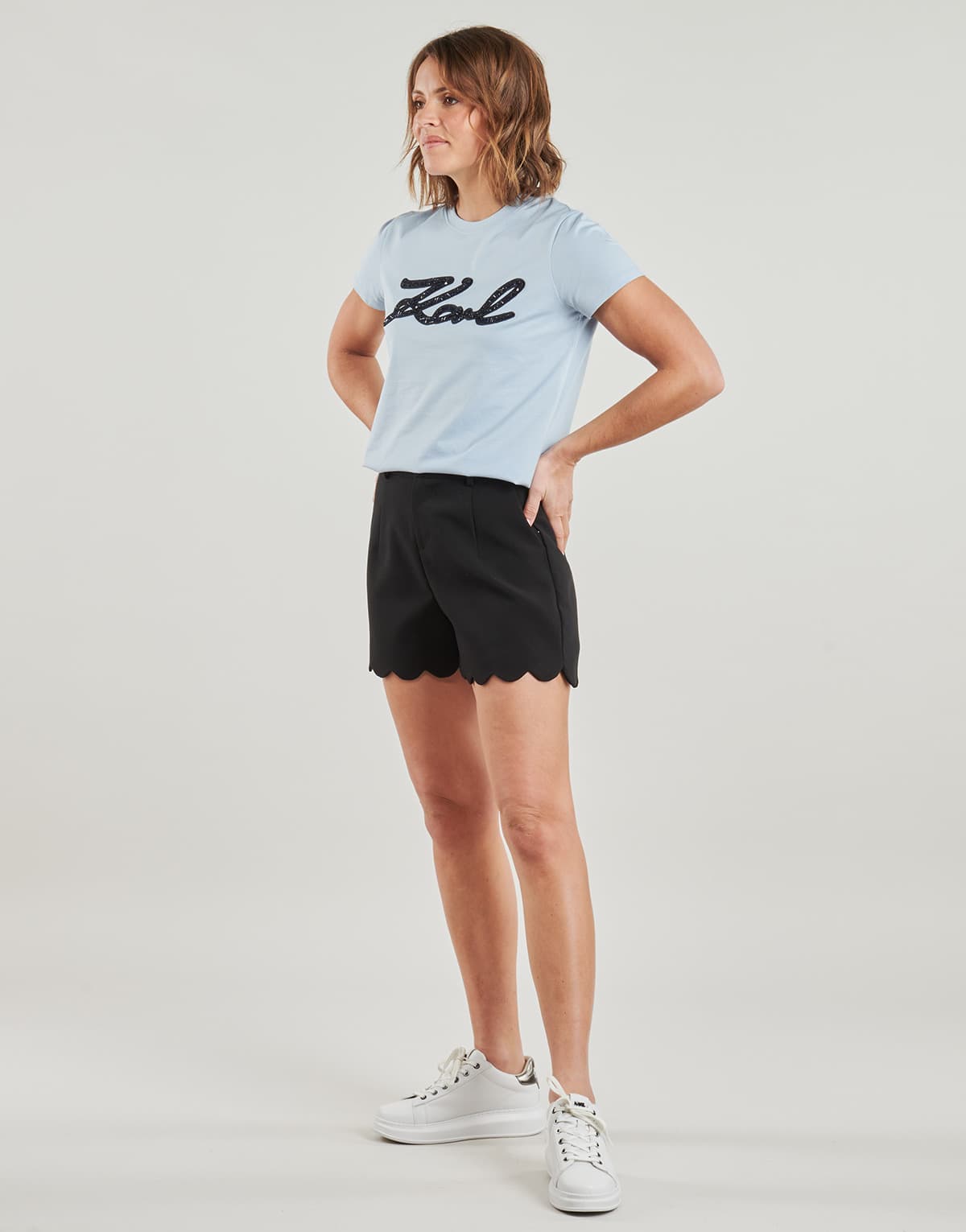 Women's T-Shirts Karl Lagerfeld Blue