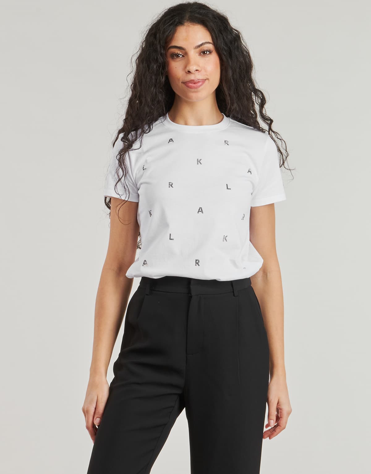 Women's T-Shirts Karl Lagerfeld White