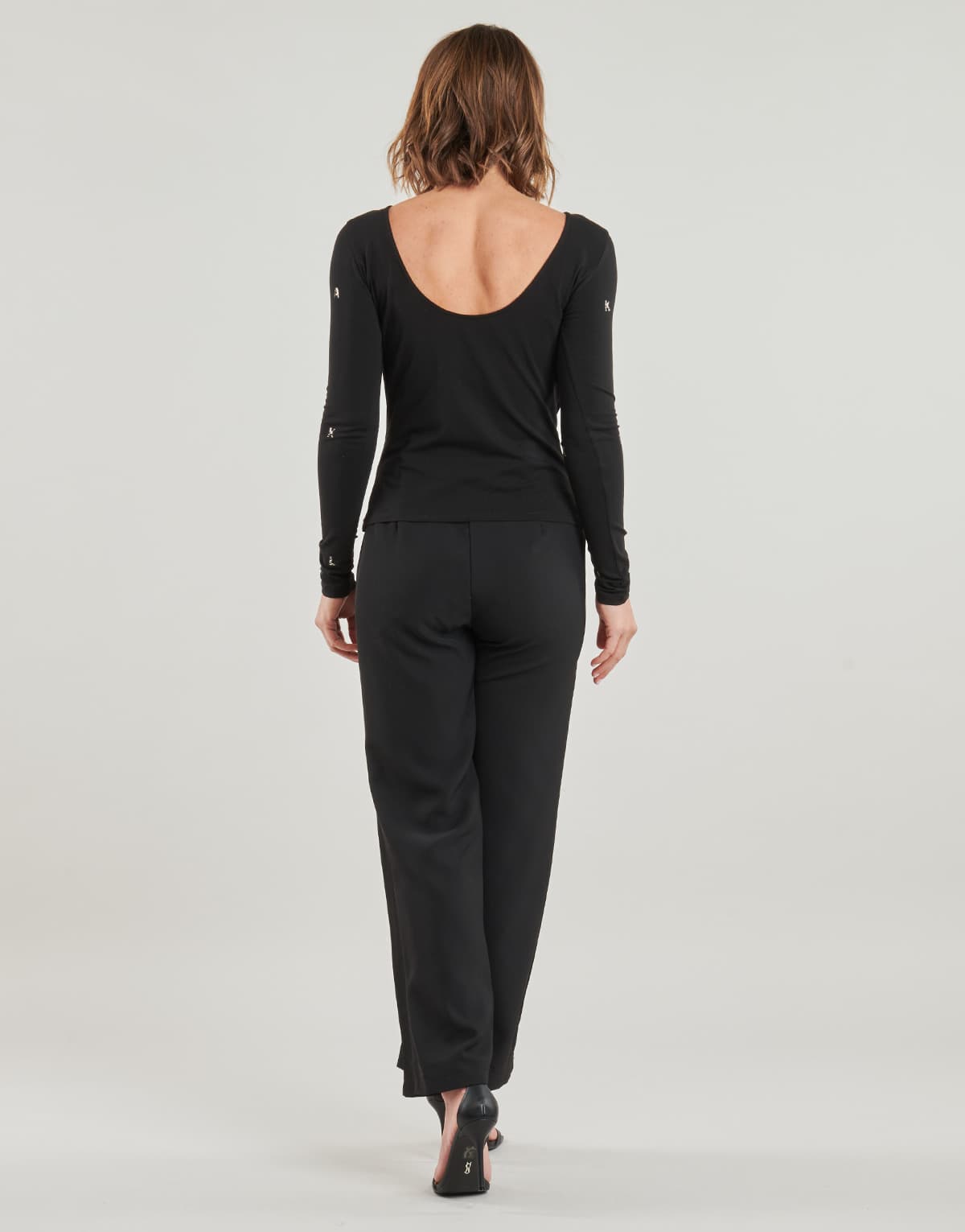 Women's T-Shirts Karl Lagerfeld Black