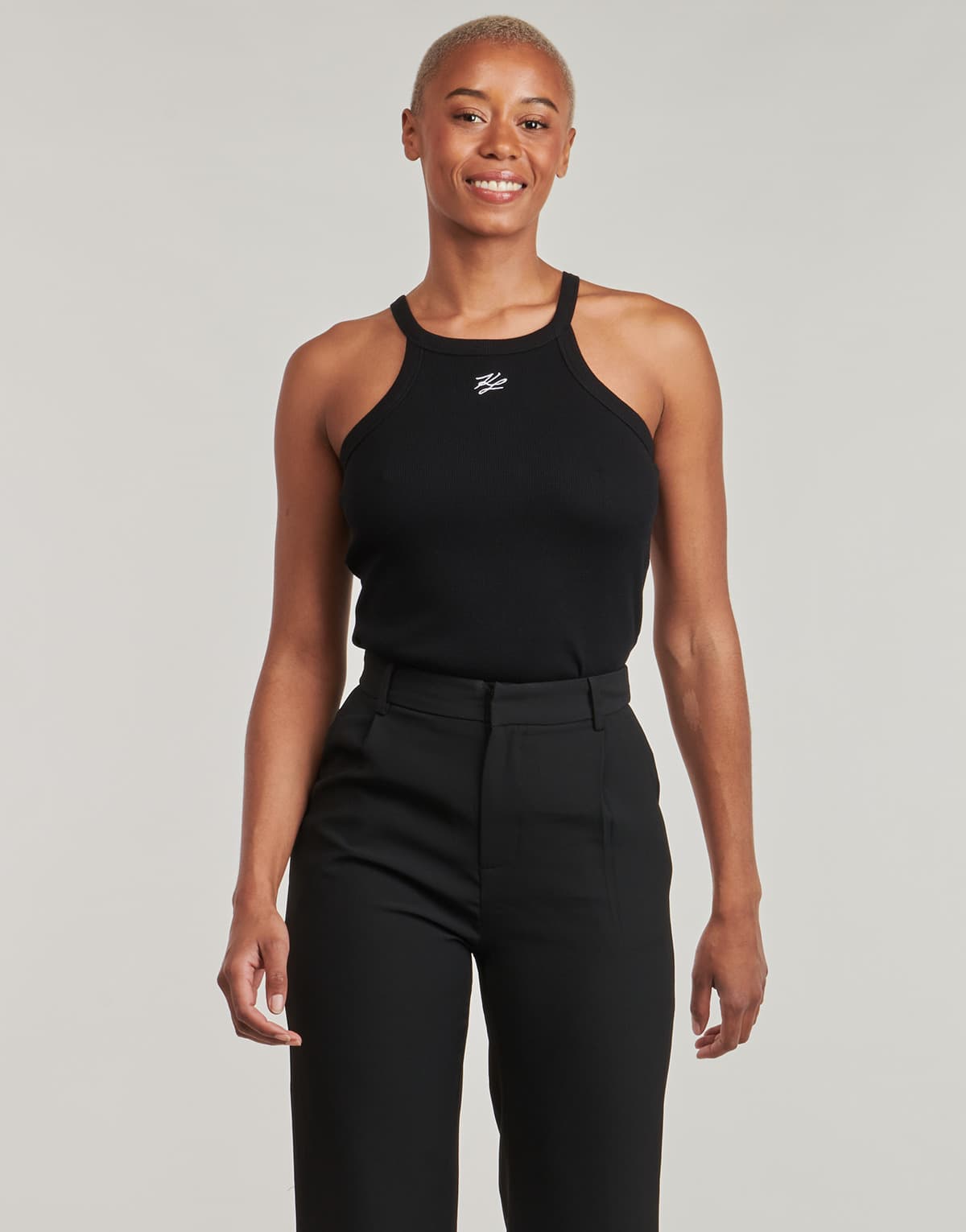 Women's T-Shirts Karl Lagerfeld Black