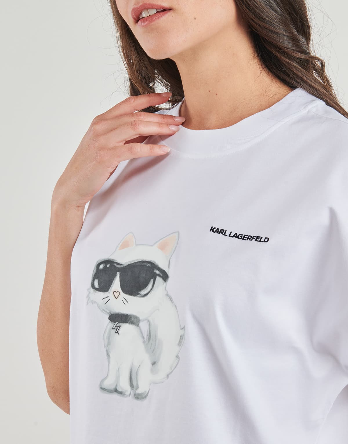 Women's T-Shirts Karl Lagerfeld White