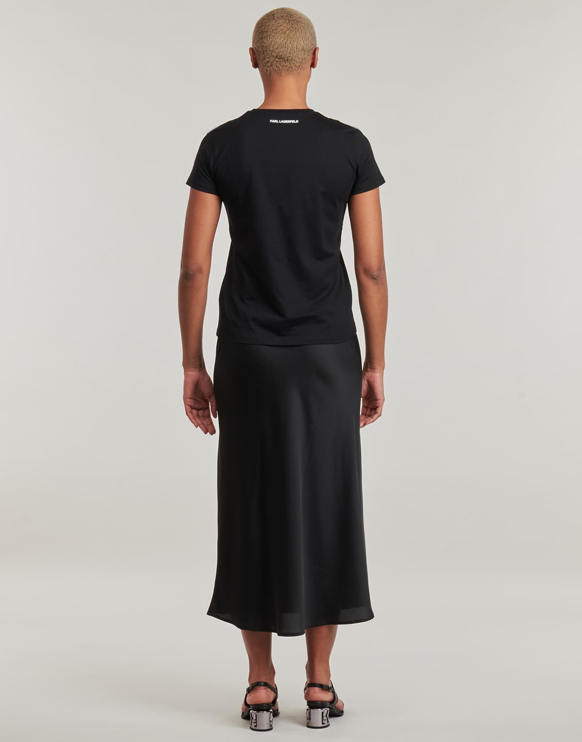 Women's T-Shirts Karl Lagerfeld Black