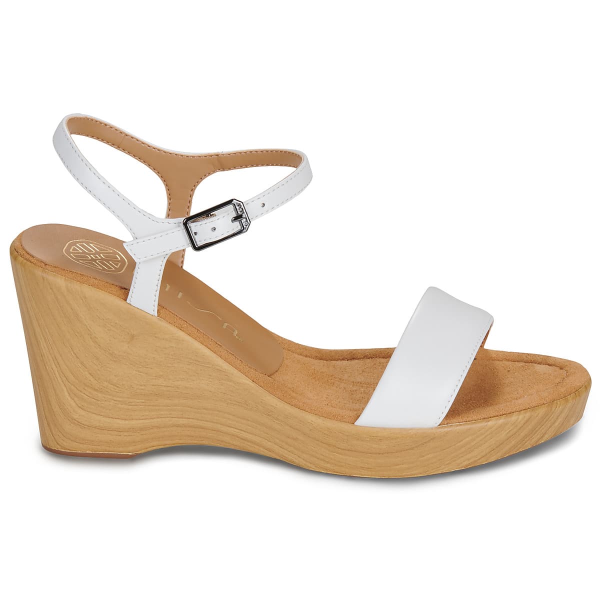 Women's Platforms Unisa White