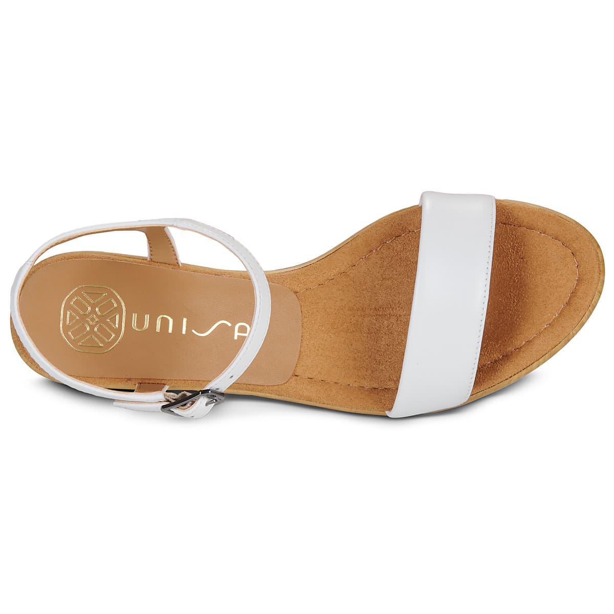 Women's Platforms Unisa White