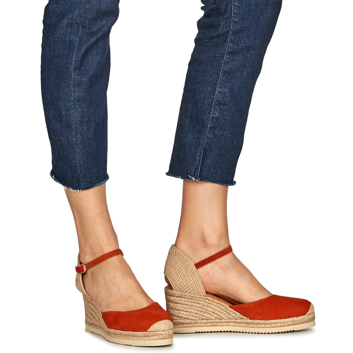 Women's Espadrilles Unisa Red