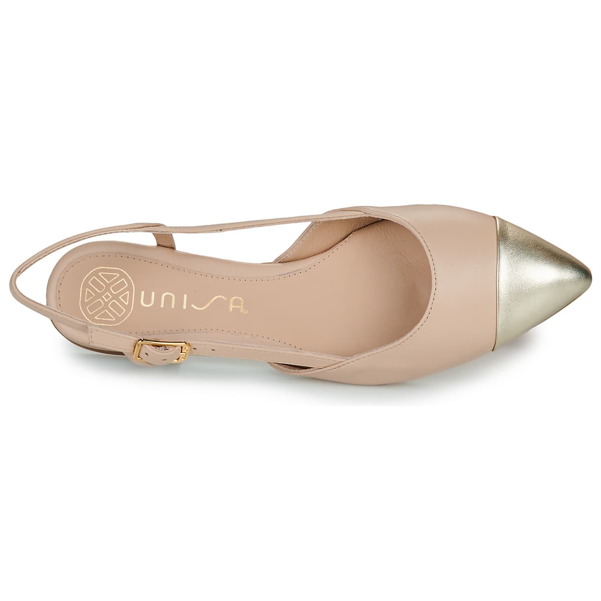 Women's Ballet Flats Unisa Beige