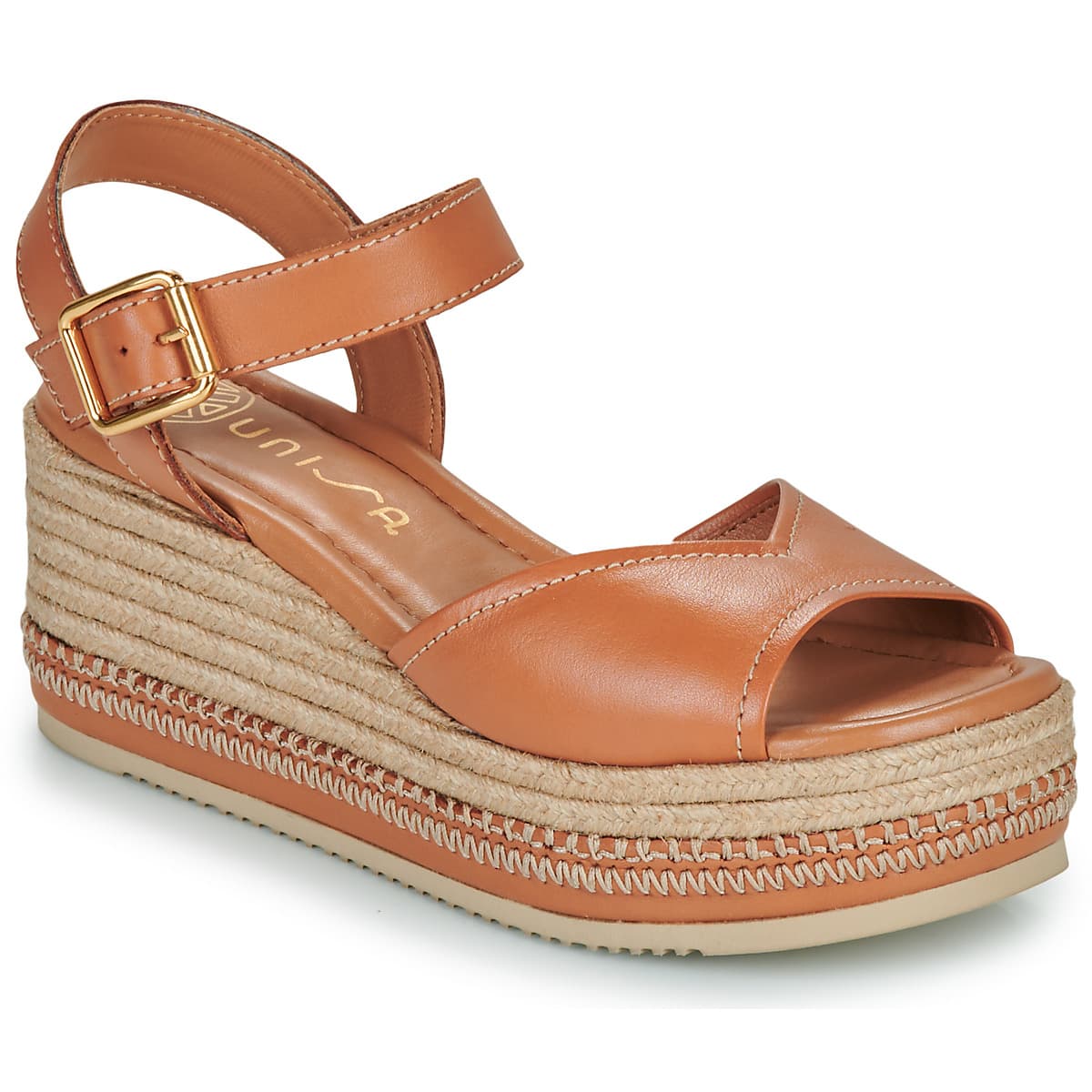 Women's Platforms Unisa Brown