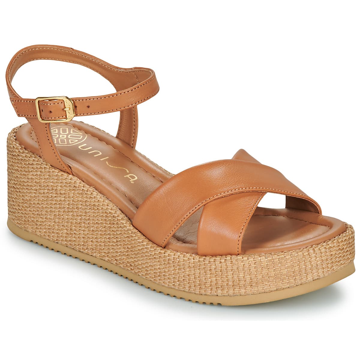 Women's Platforms Unisa Brown
