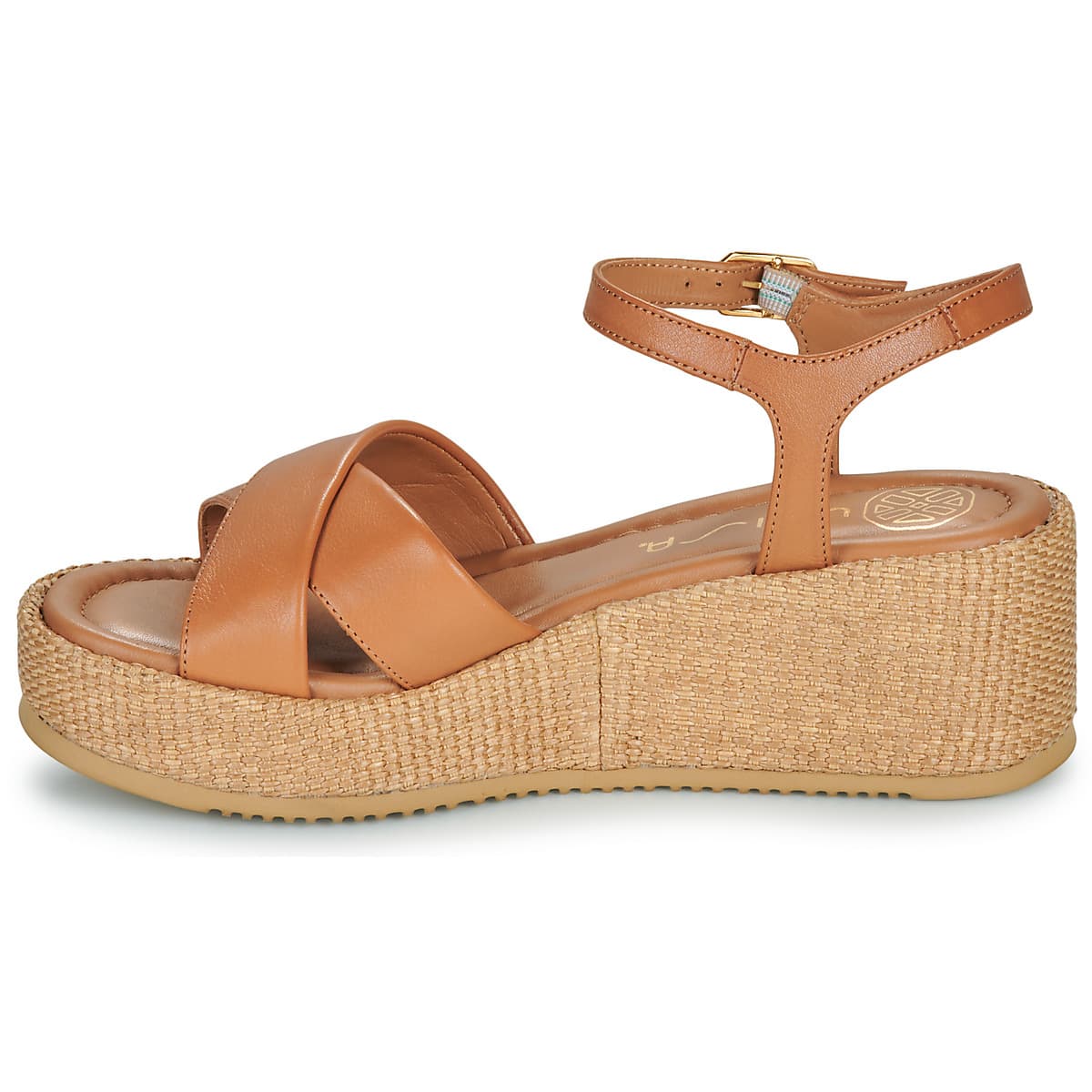 Women's Platforms Unisa Brown