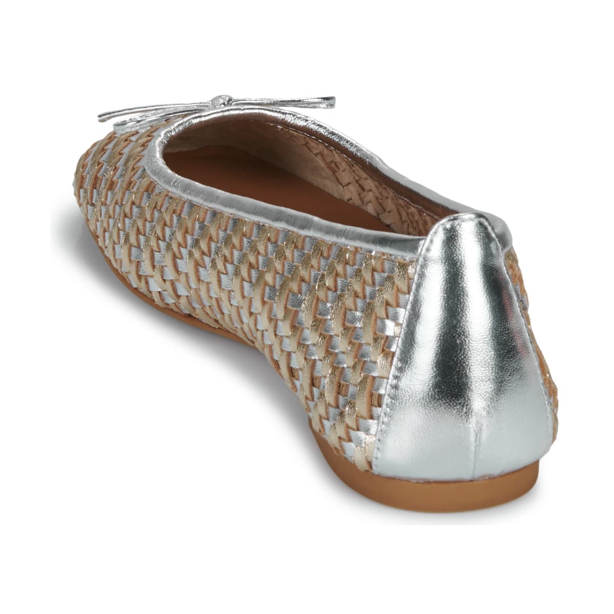 Women's Ballet Flats Unisa Gold