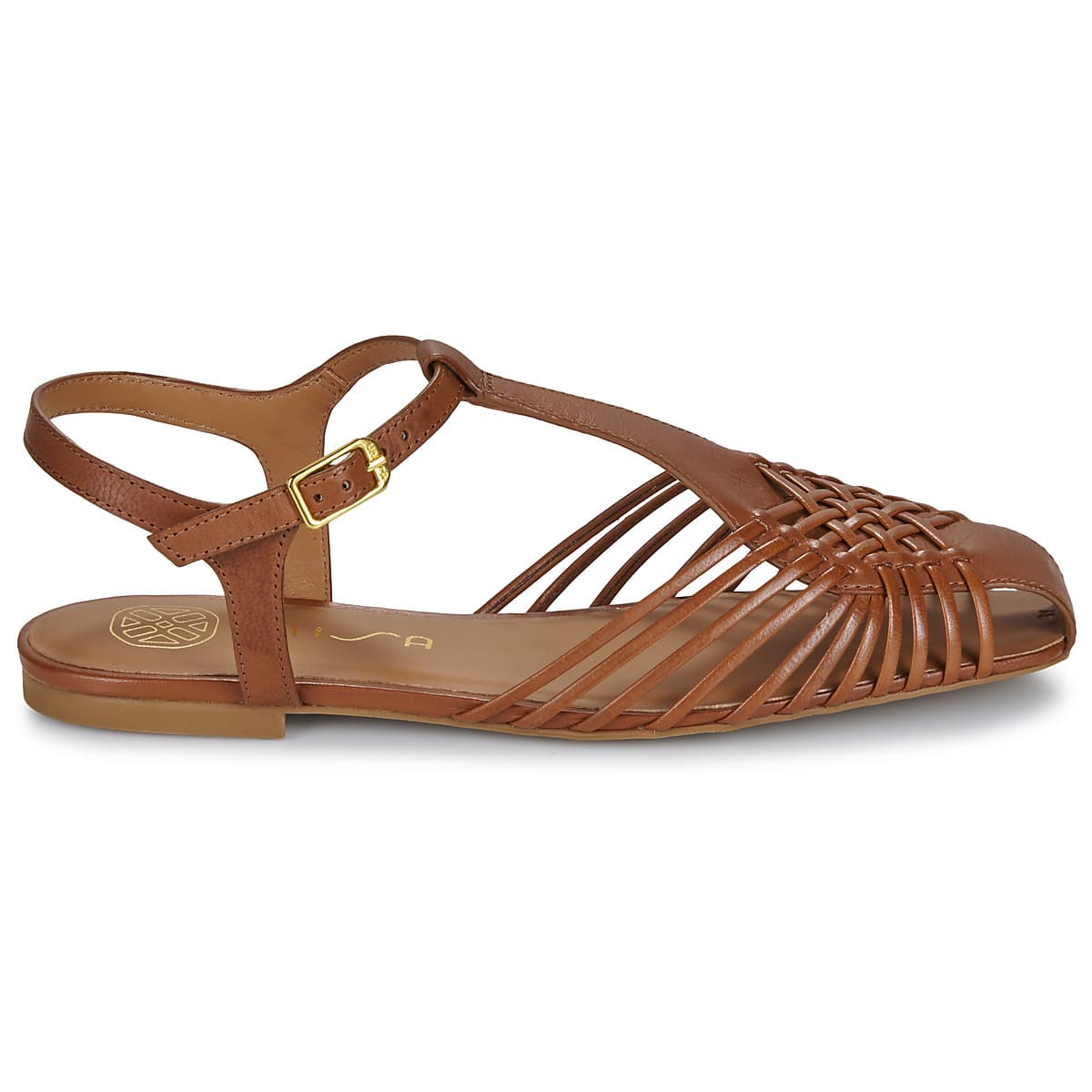 Women's Ballet Flats Unisa Brown