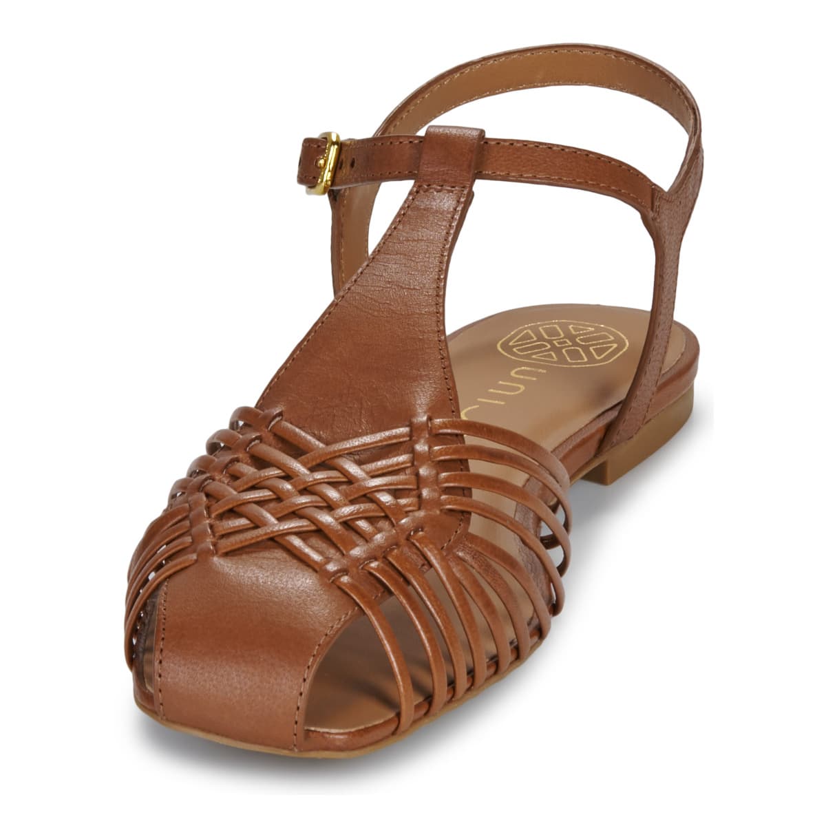 Women's Ballet Flats Unisa Brown