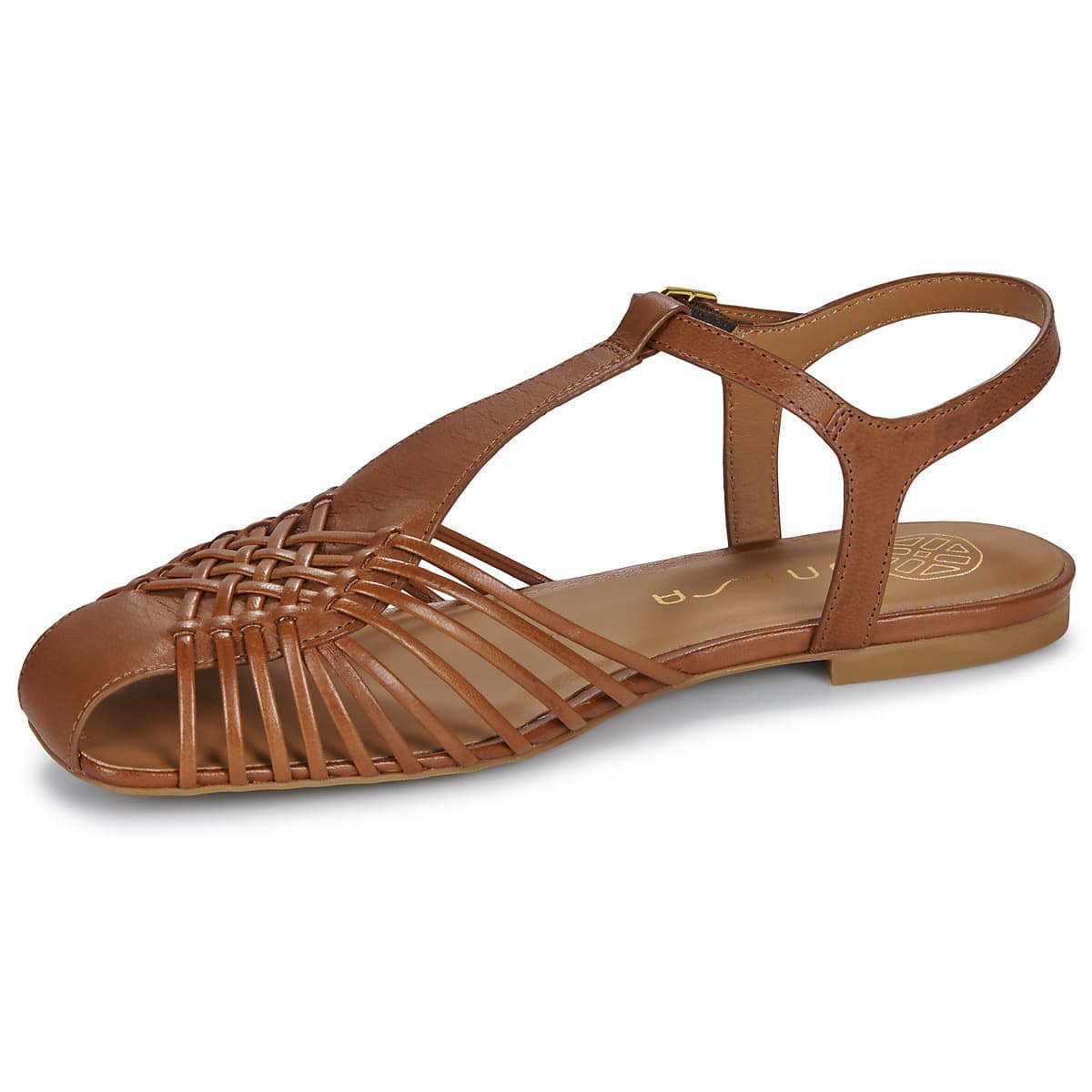 Women's Ballet Flats Unisa Brown