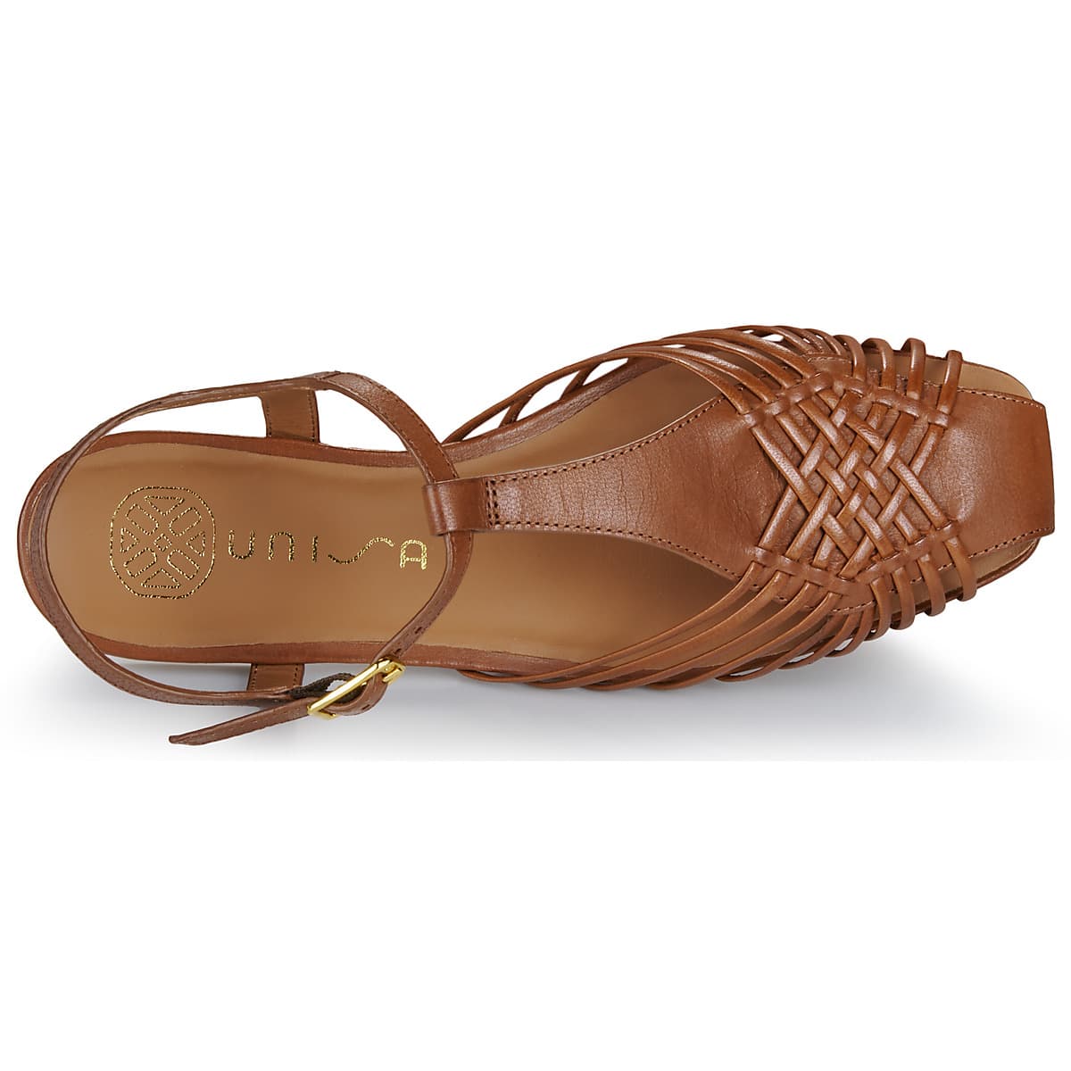 Women's Ballet Flats Unisa Brown