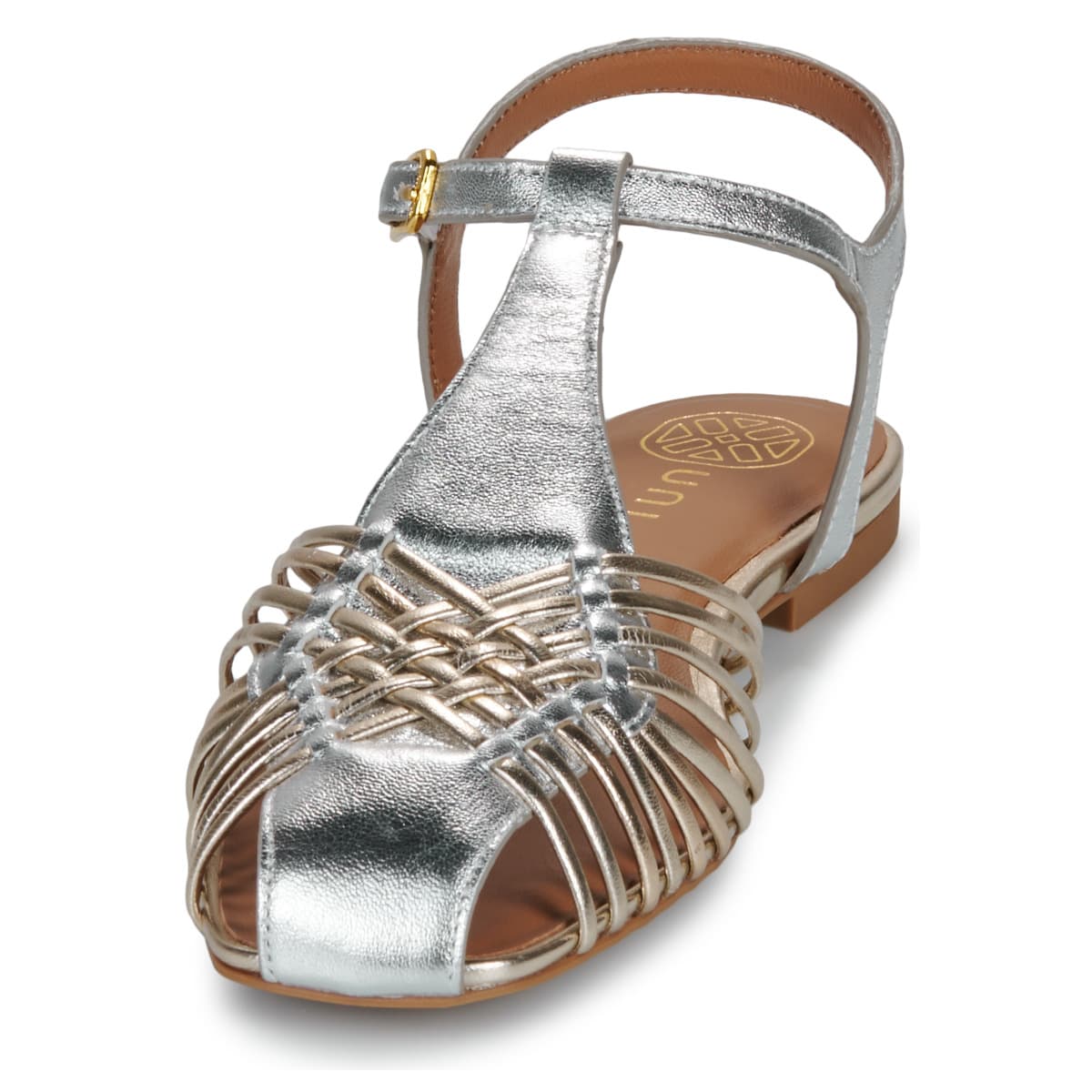 Women's Ballet Flats Unisa Silver