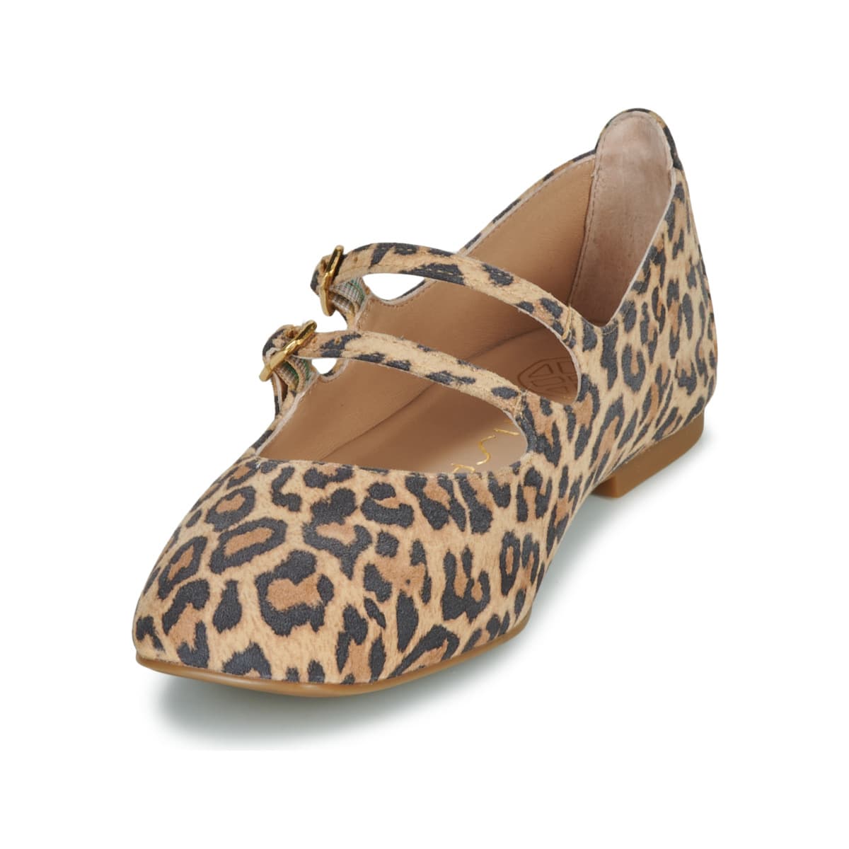 Women's Ballet Flats Unisa Brown