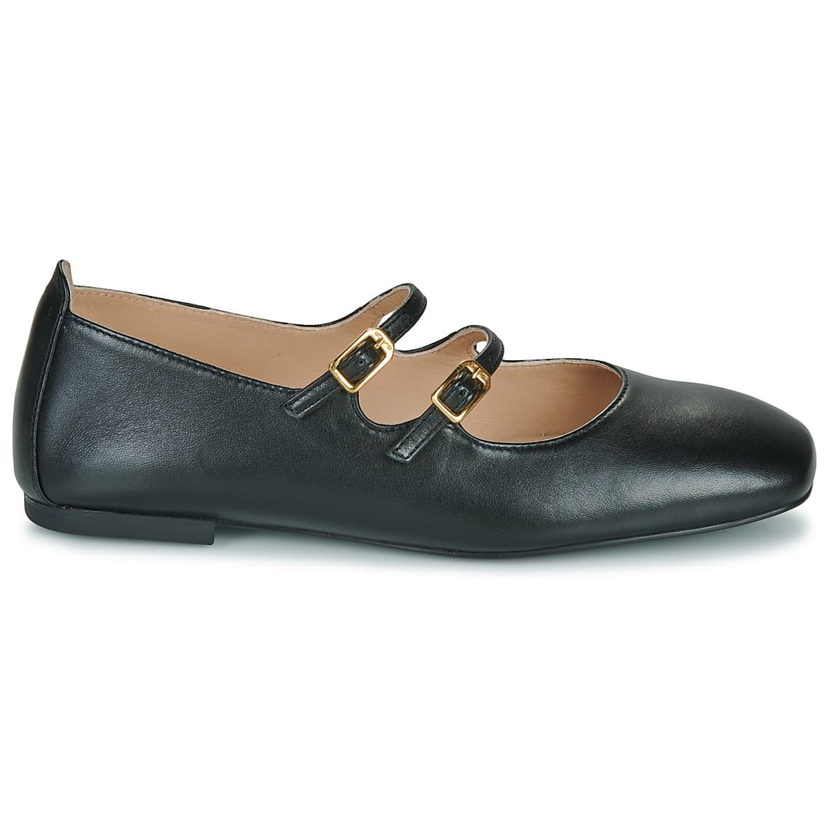 Women's Ballet Flats Unisa Black