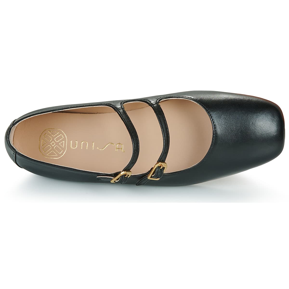 Women's Ballet Flats Unisa Black