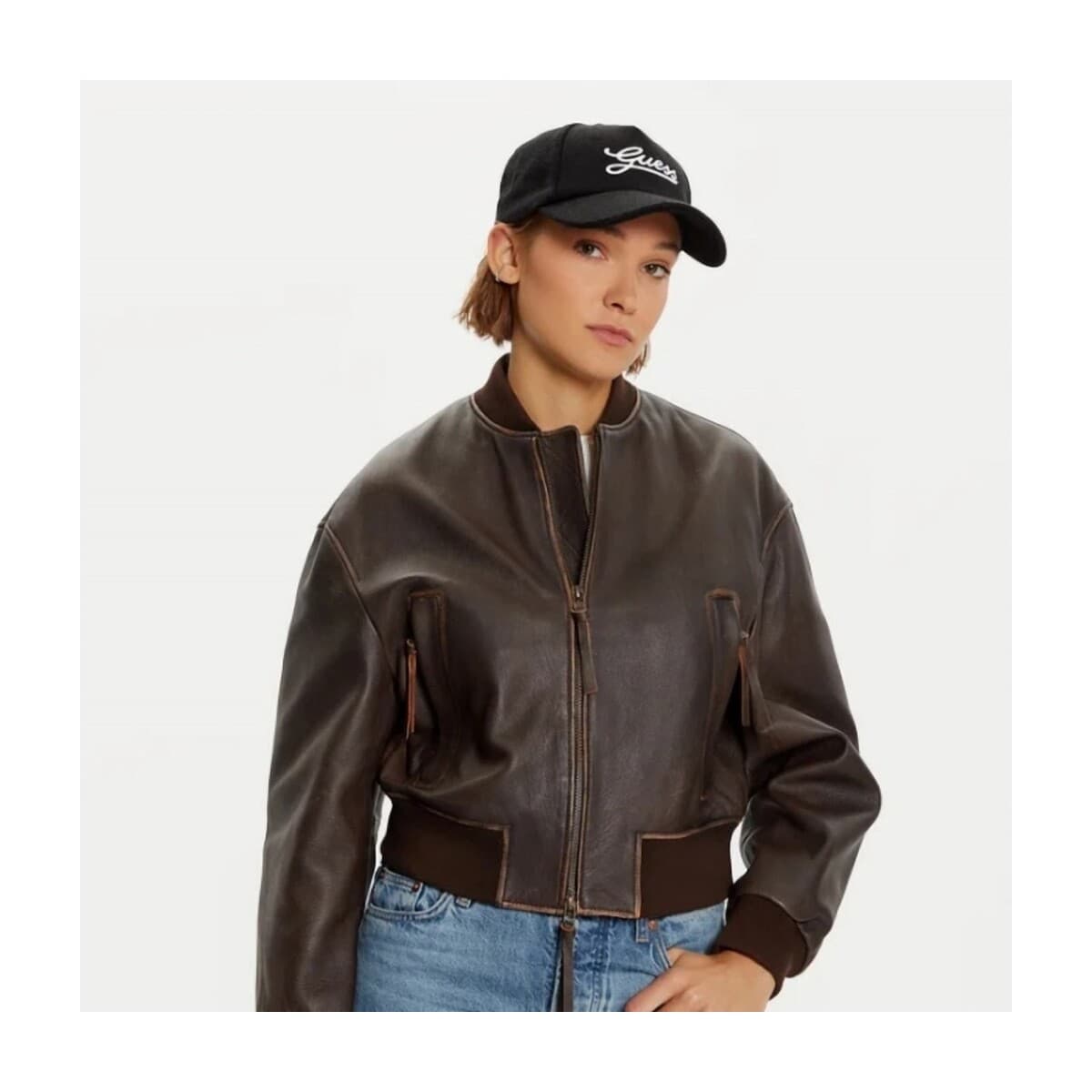 Women's Caps Guess Black