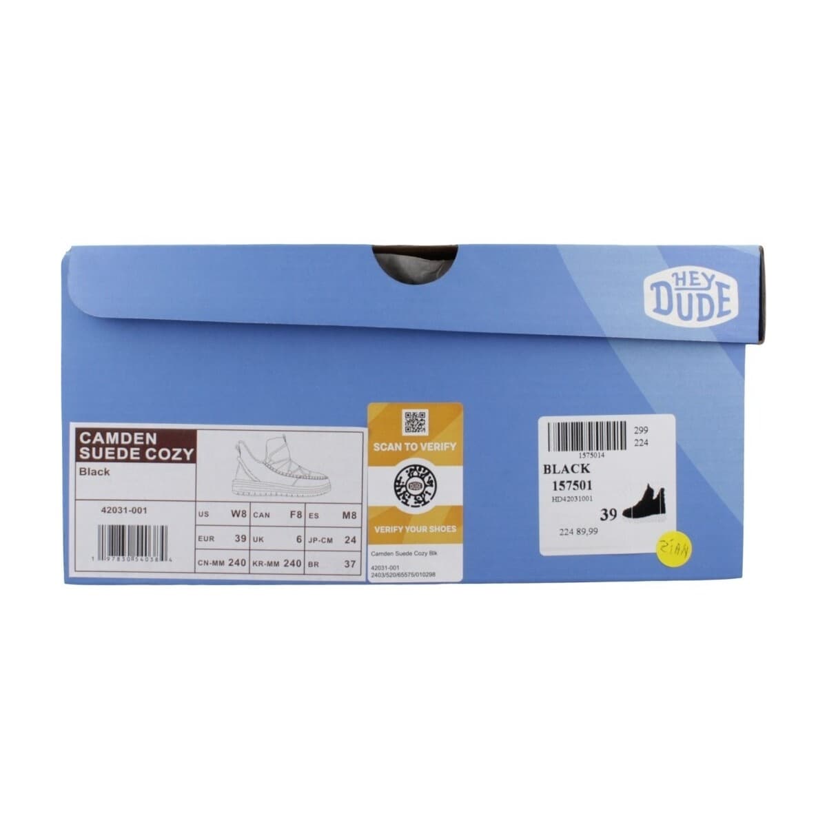 Women's Boots HEYDUDE Black