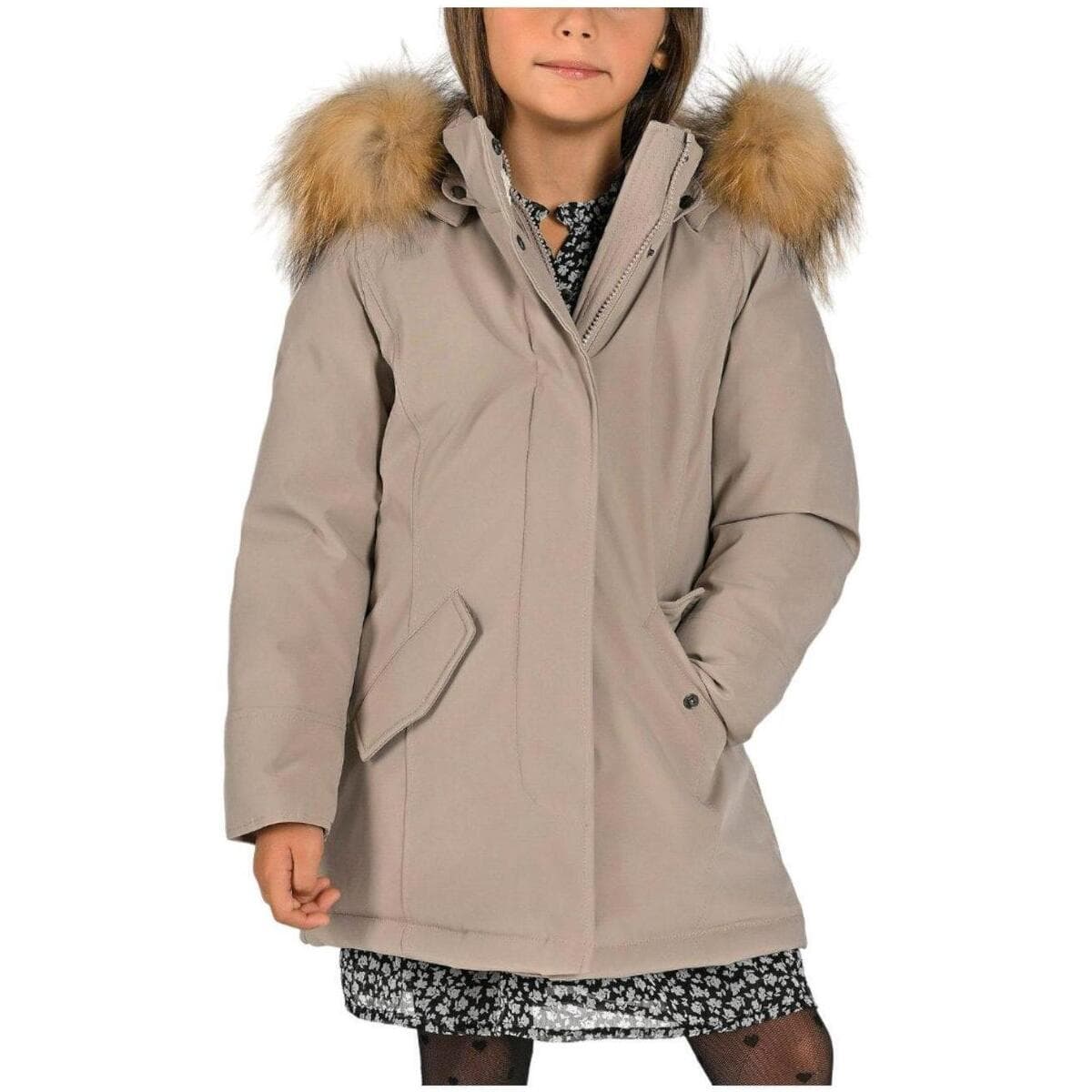 Girls' Parkas Canadian Classics Beige
