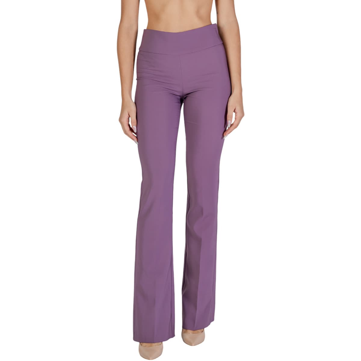 Women's Pants Sandro Ferrone Purple