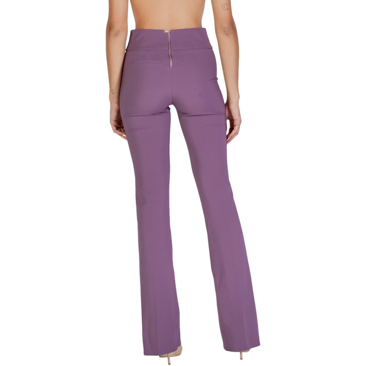 Women's Pants Sandro Ferrone Purple