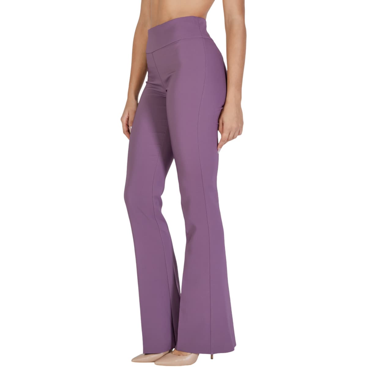 Women's Pants Sandro Ferrone Purple