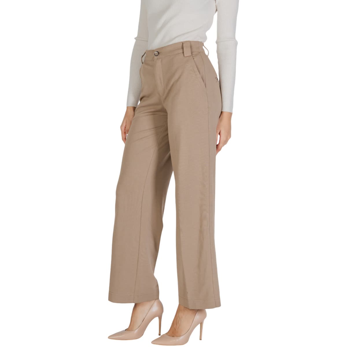 Women's Pants Street One Beige