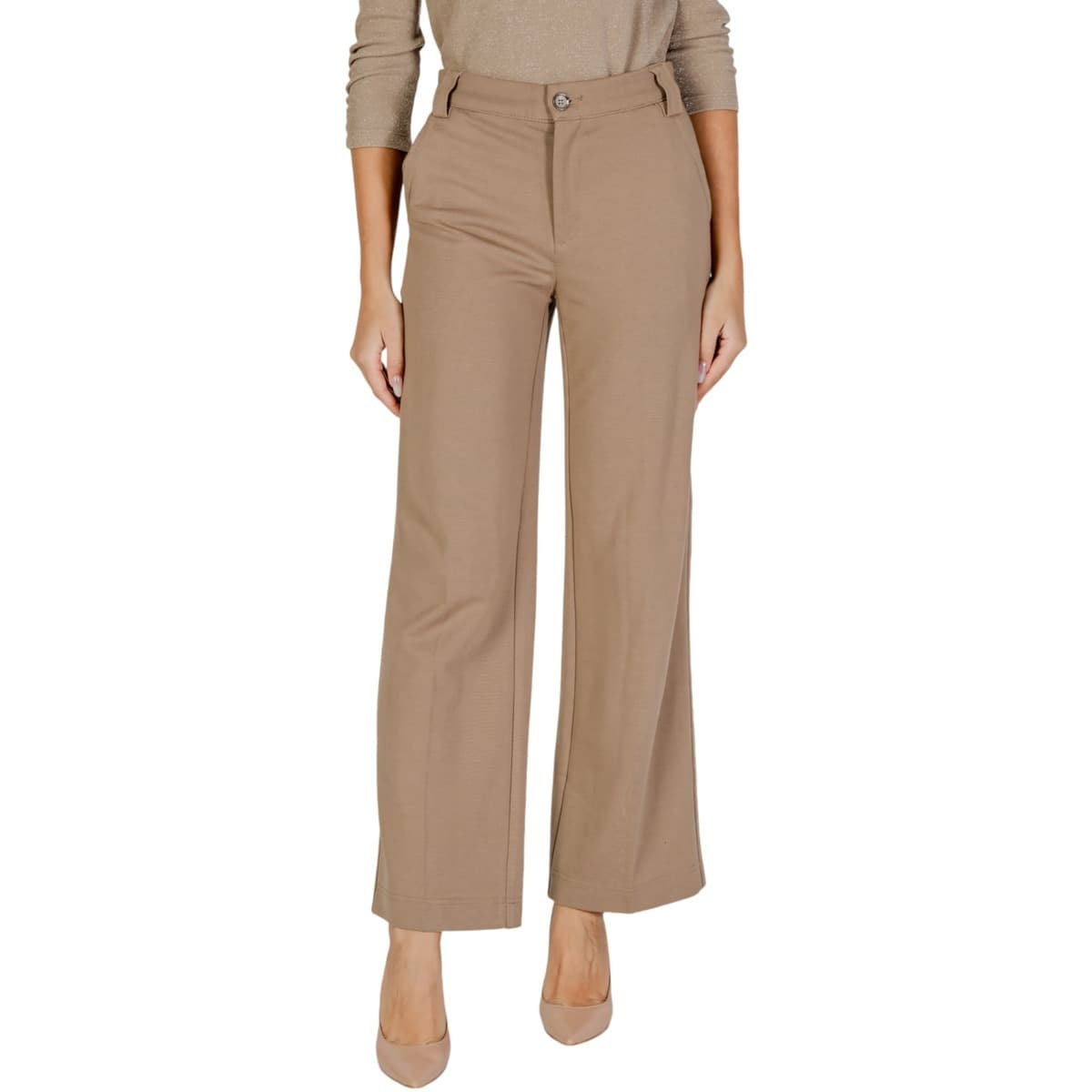 Women's Pants Street One Beige