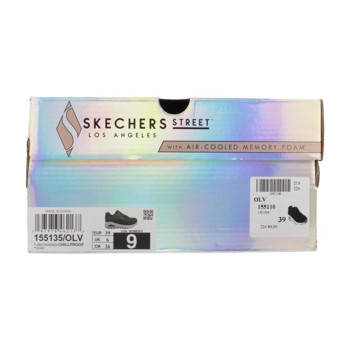 Women's Sports Shoes Skechers Green