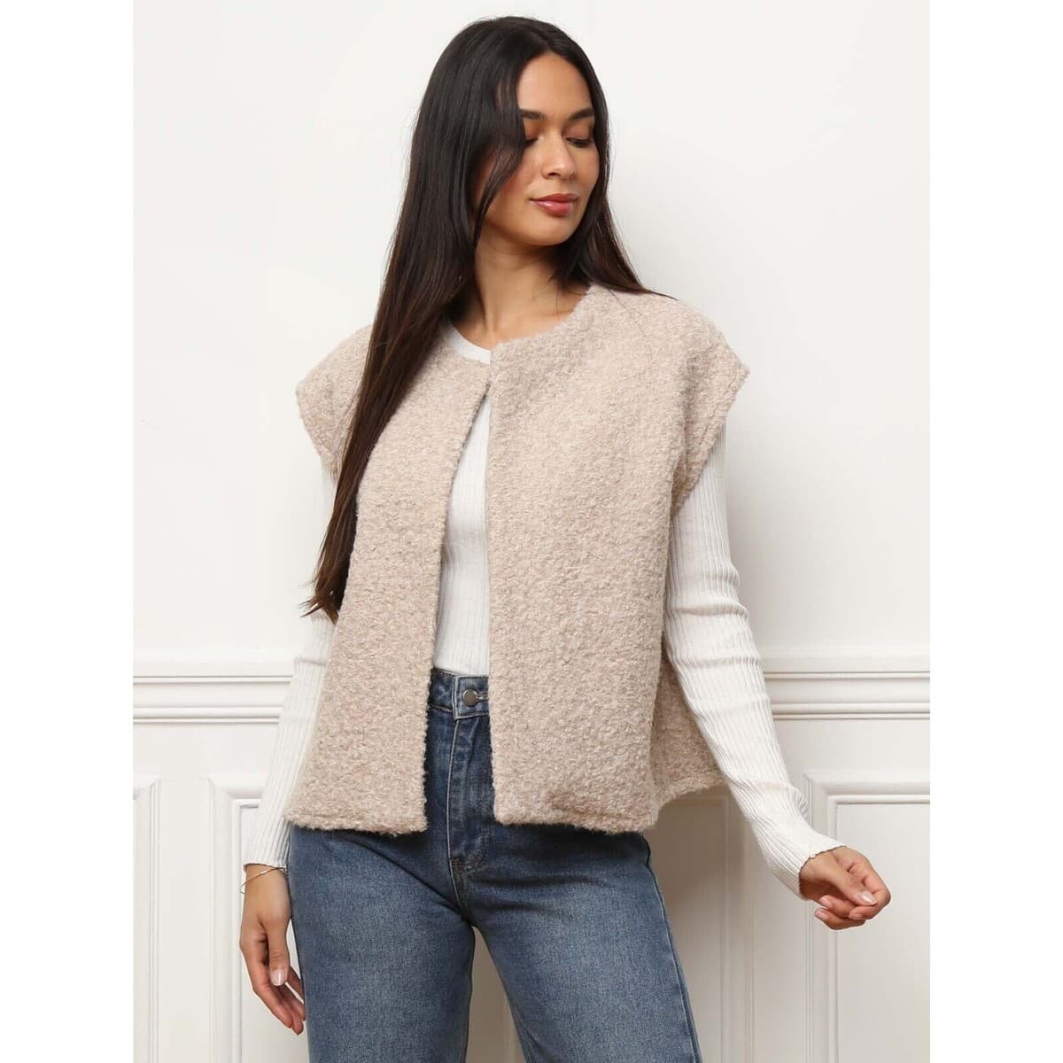 Women's Jackets La Modeuse Beige