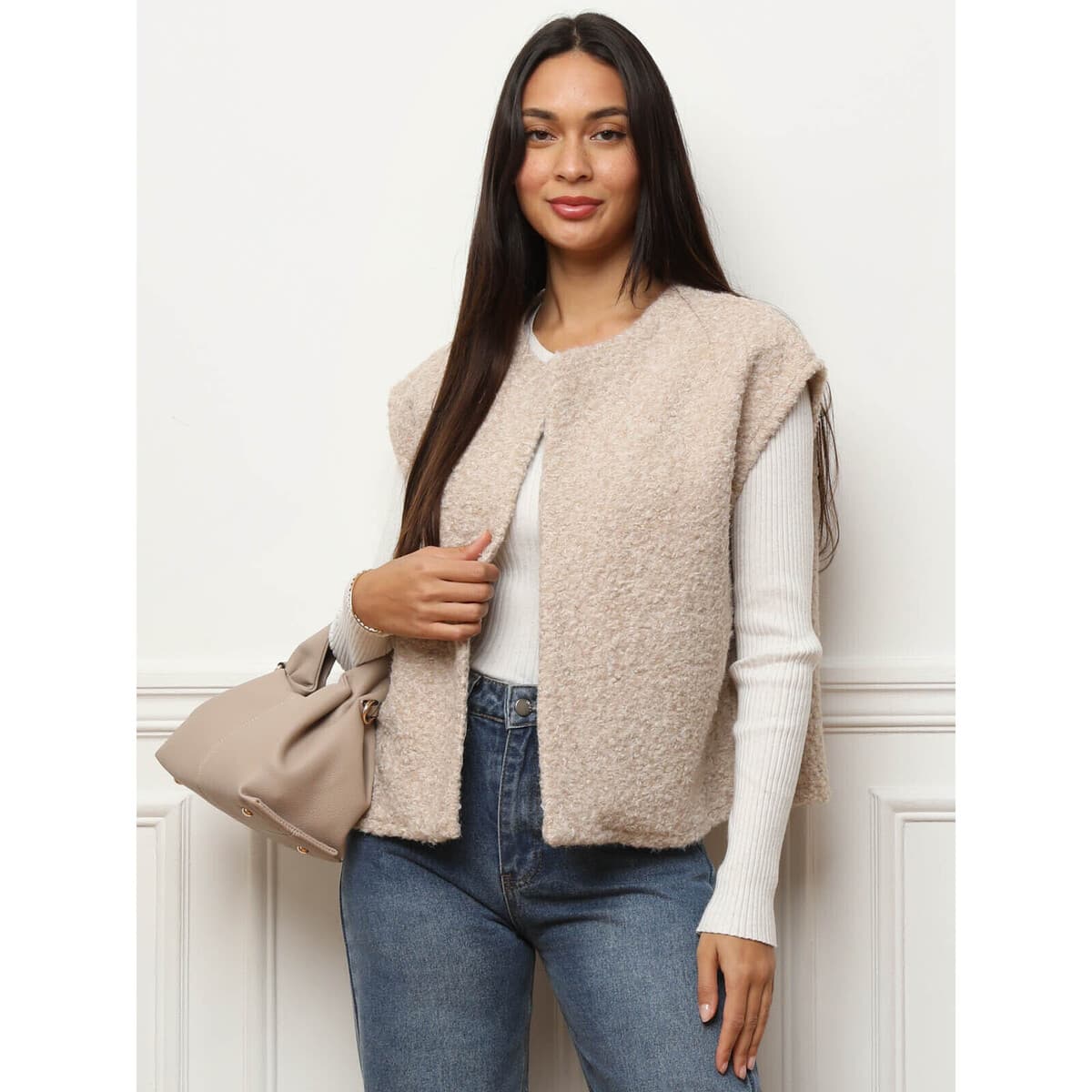 Women's Jackets La Modeuse Beige