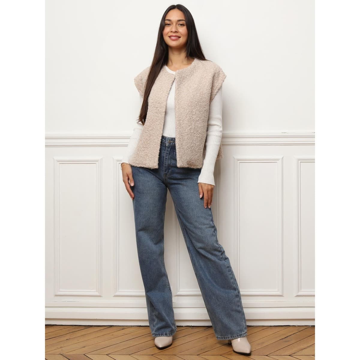 Women's Jackets La Modeuse Beige