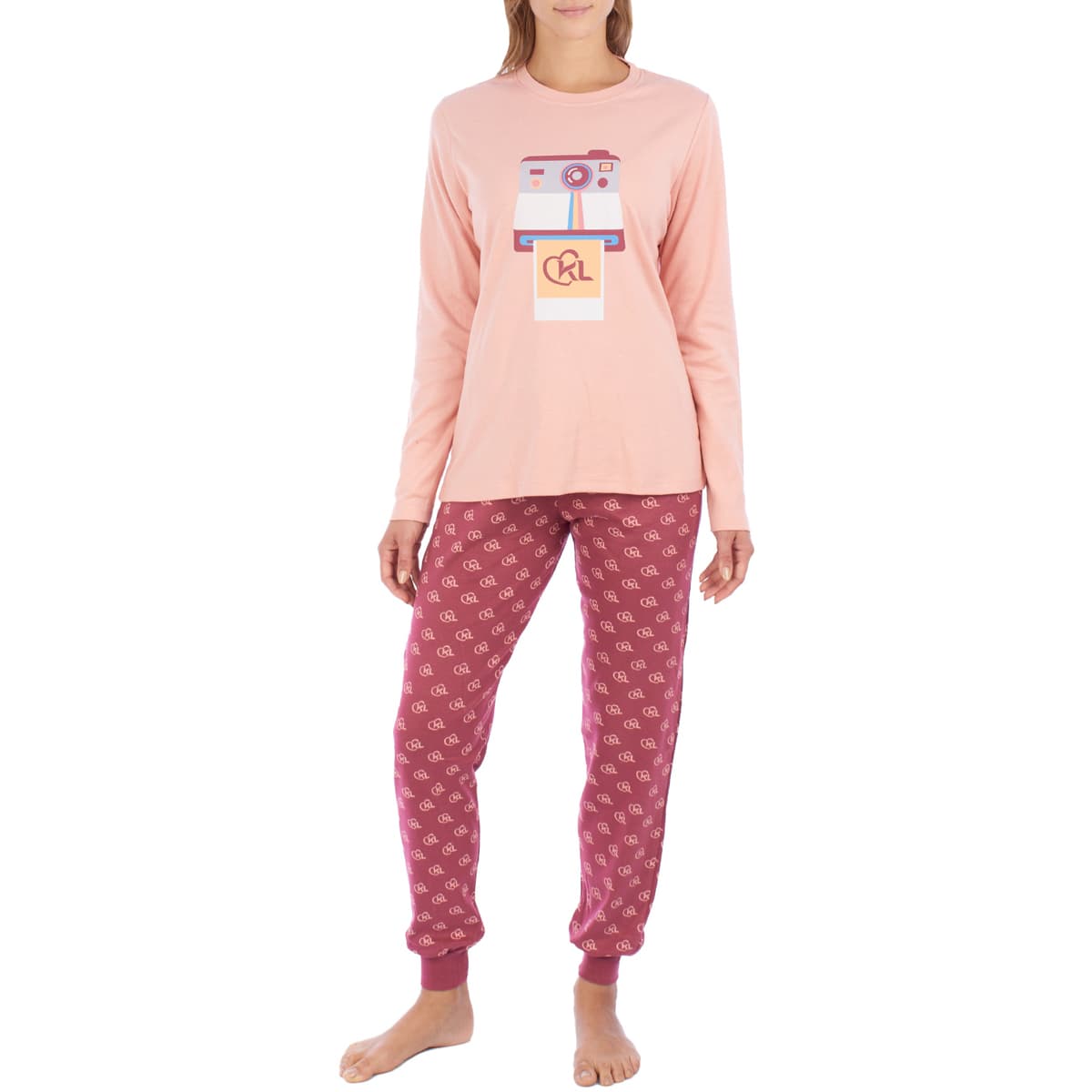 Women's Pajamas Kisses And Love Red