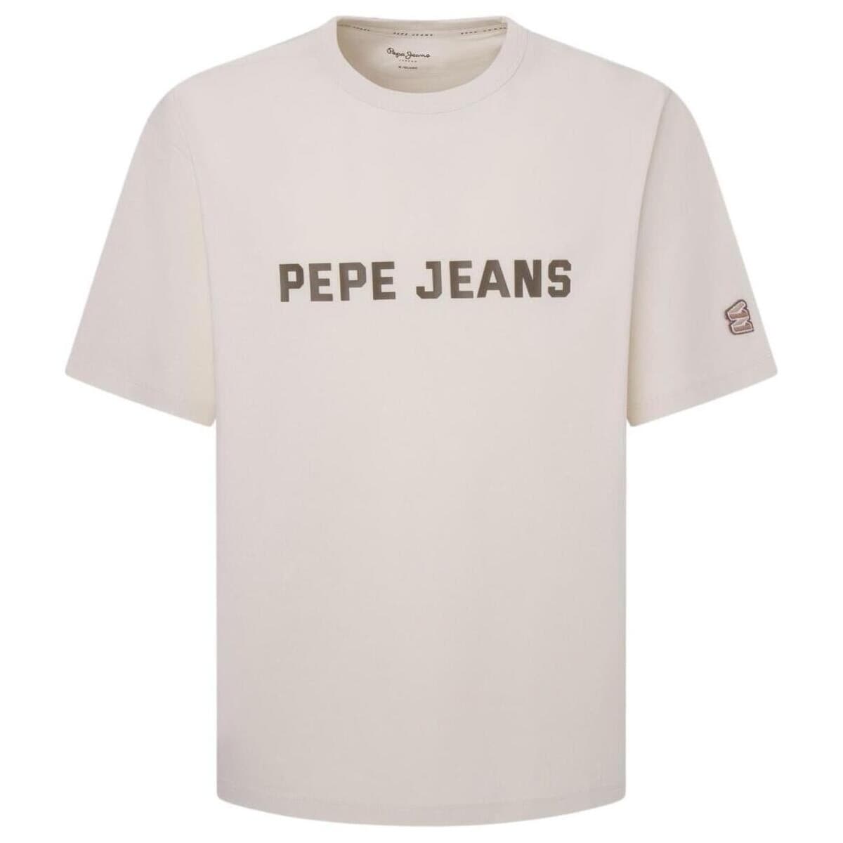 Men's T-Shirts Pepe Jeans Beige