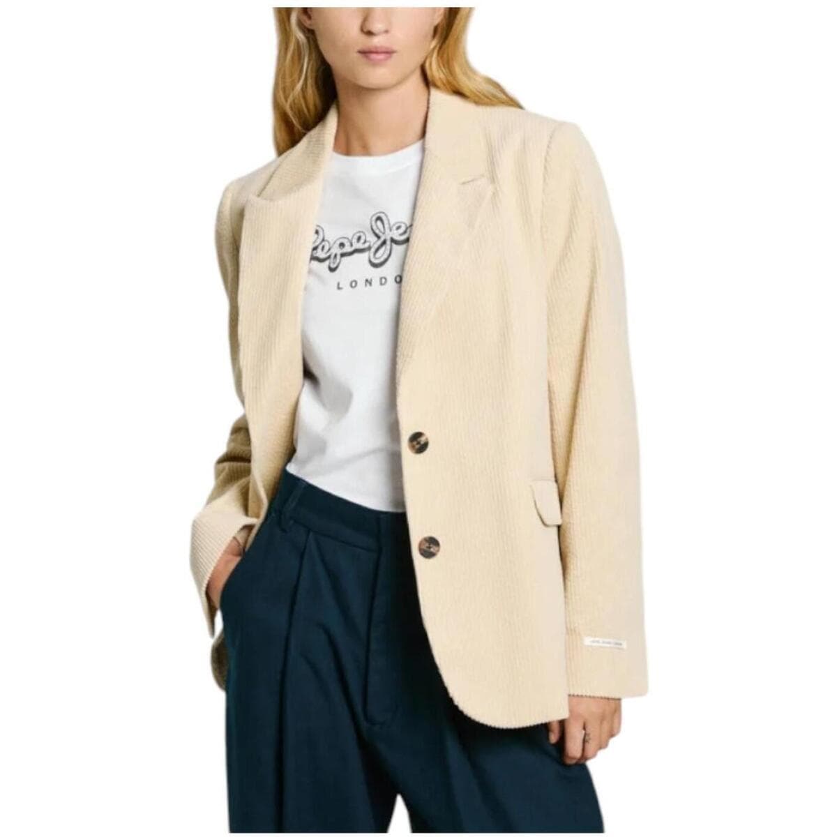 Women's Coats Pepe Jeans Beige