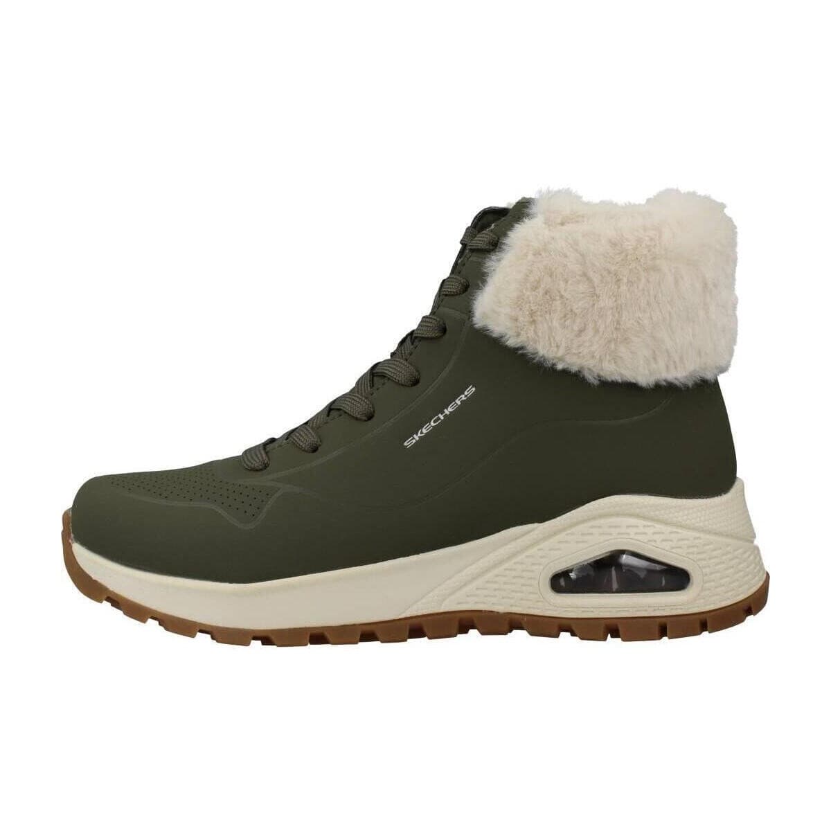 Women's Ankle Boots Skechers Green