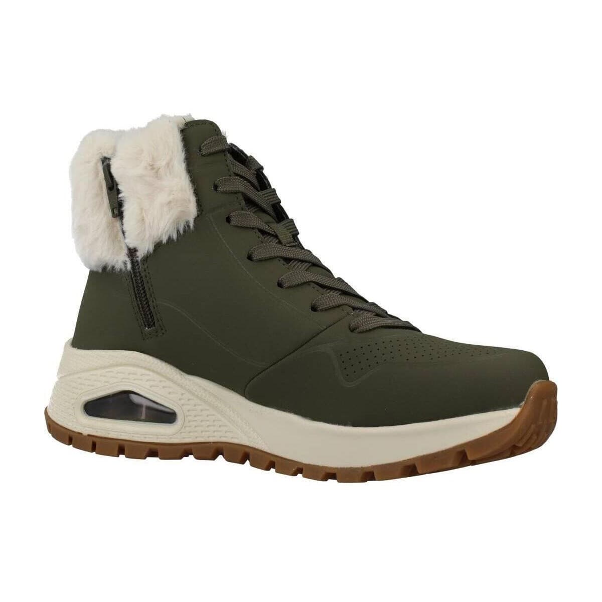 Women's Ankle Boots Skechers Green