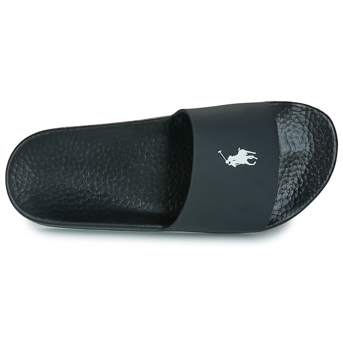 POOL SLIDES POLO RALPH LAUREN RUBBER BLACK /WHITE POLO RALPH LAUREN