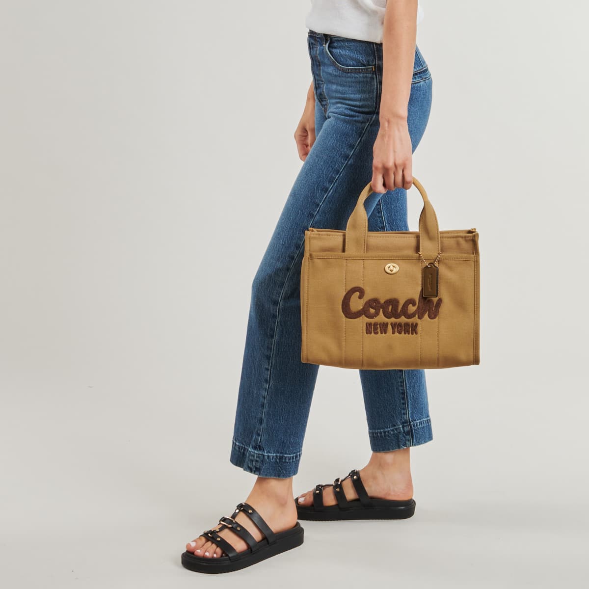 Women's Handbags Coach Beige