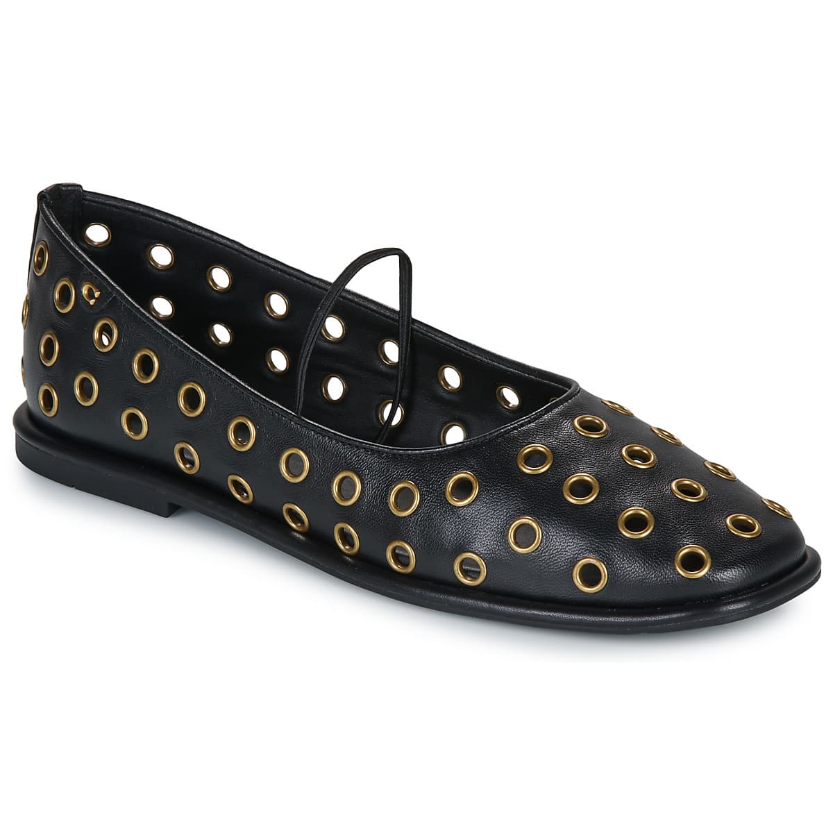 Women's Ballet Flats Coach Black