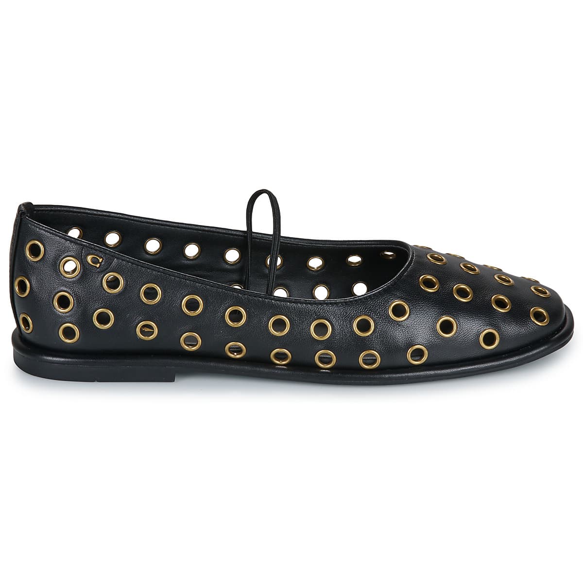 Women's Ballet Flats Coach Black