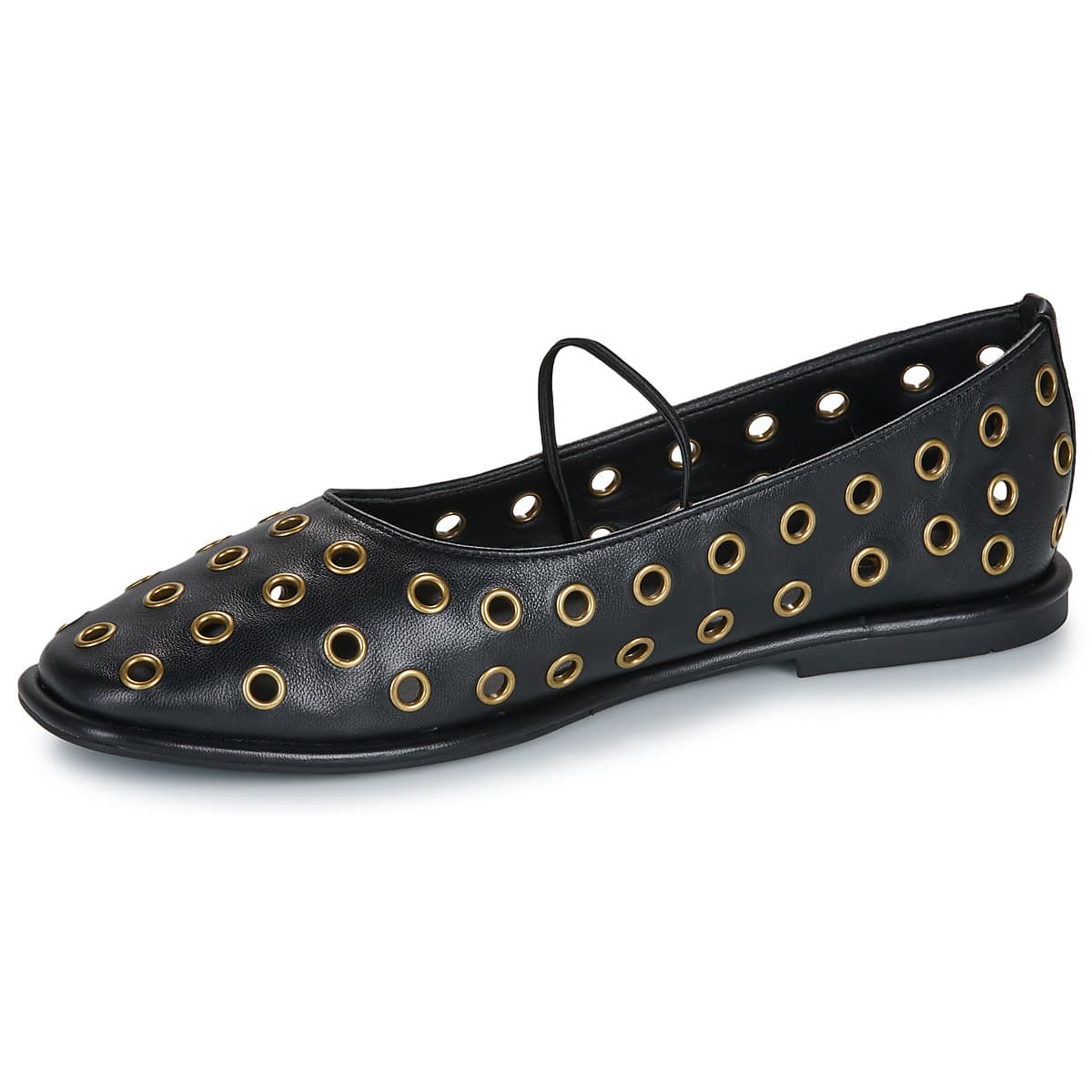 Women's Ballet Flats Coach Black