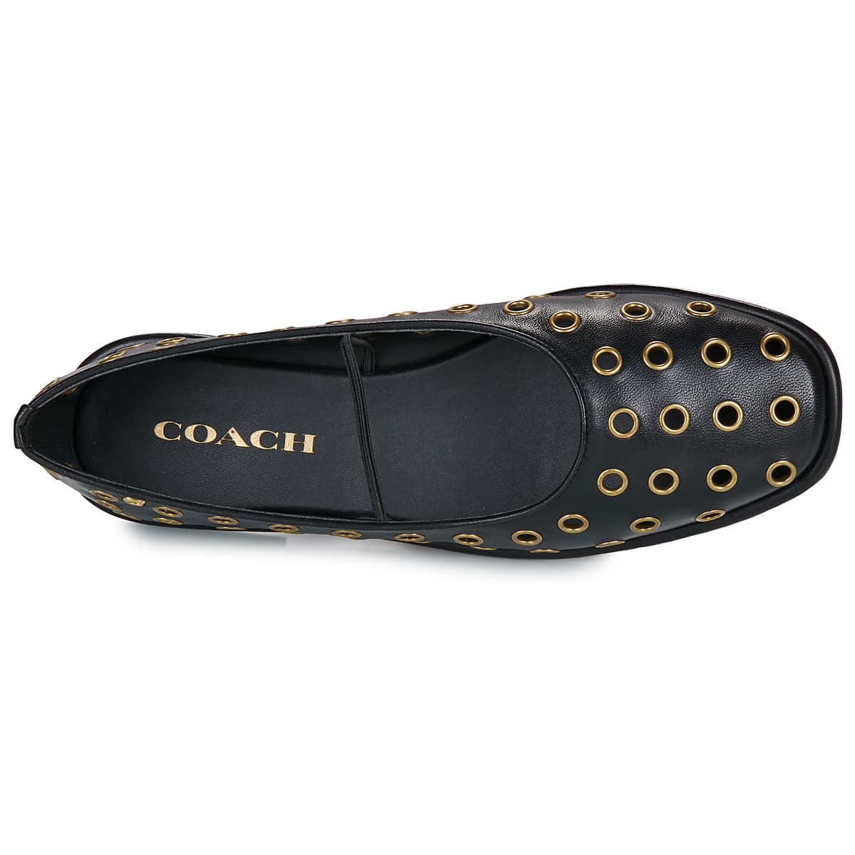 Women's Ballet Flats Coach Black