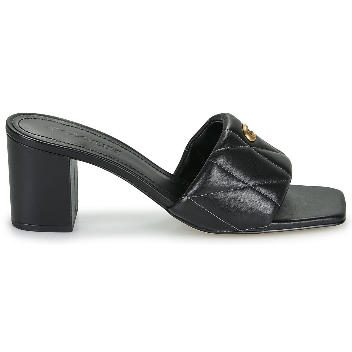 Women's Mules Coach Black