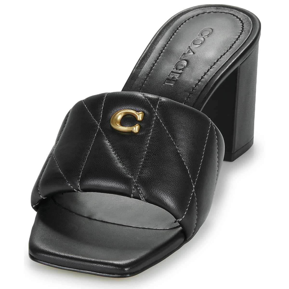 Women's Mules Coach Black