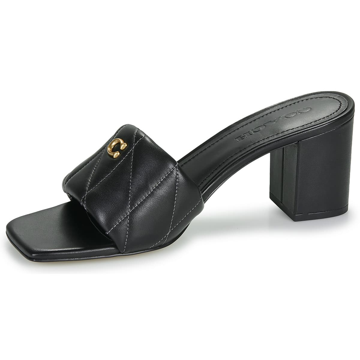 Women's Mules Coach Black