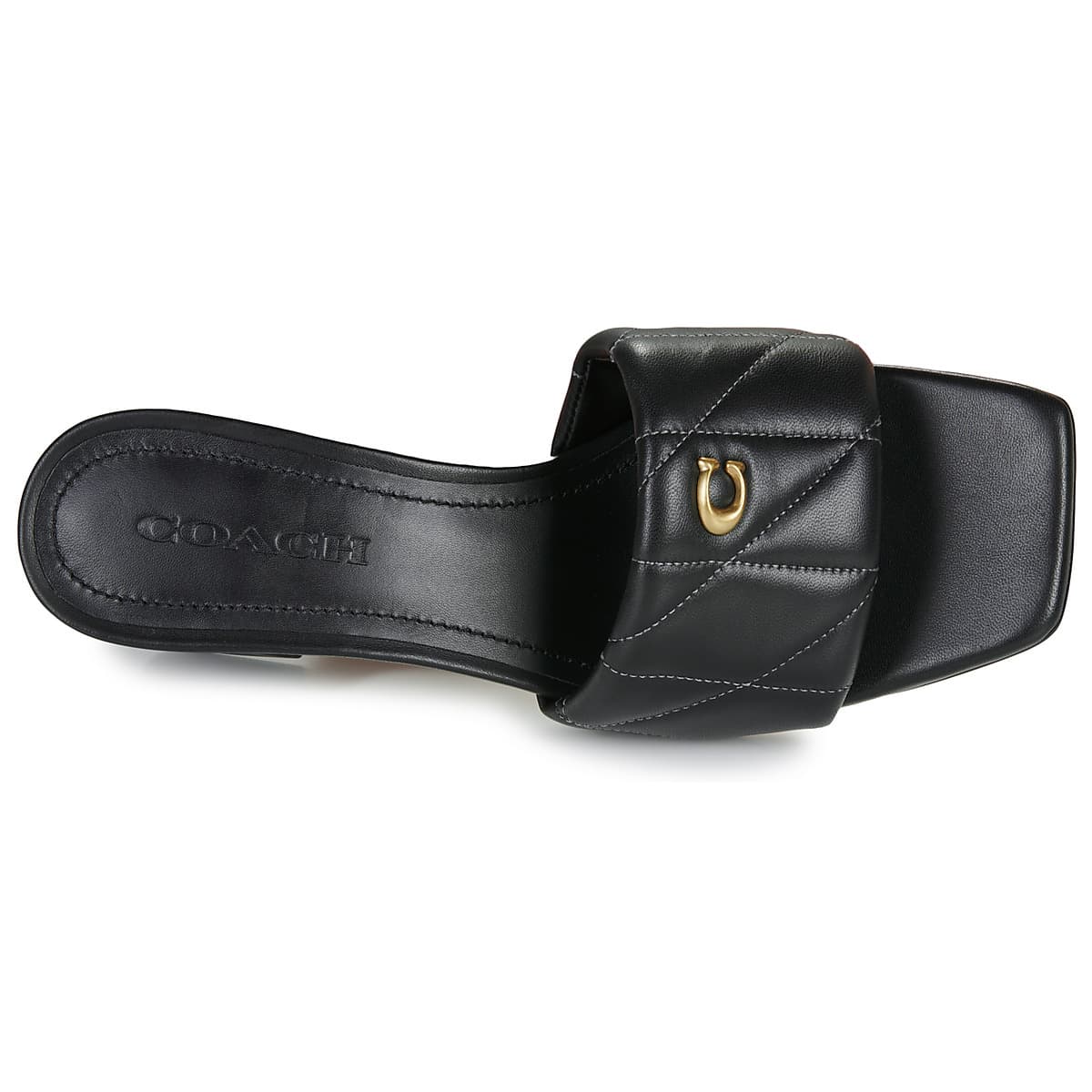 Women's Mules Coach Black